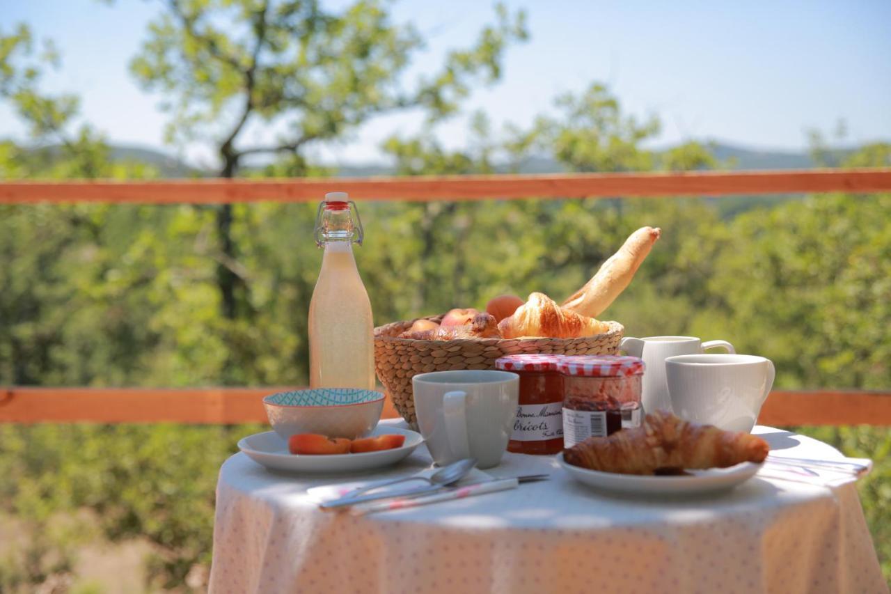 Les Yourtes De Provence Bed & Breakfast Saint-Paulet-de-Caisson Luaran gambar